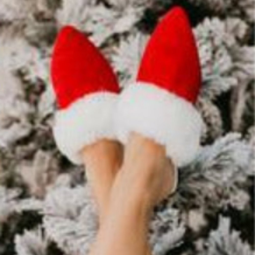 Santa Baby Rollasole Flats